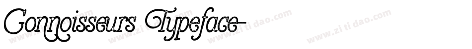 Connoisseurs Typeface字体转换